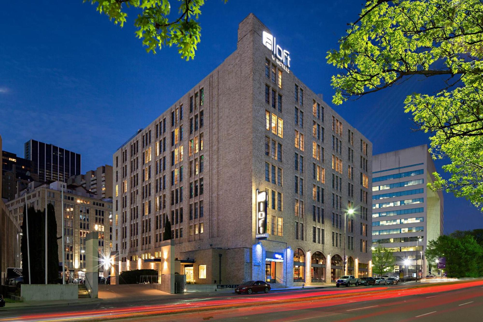 Aloft Dallas Downtown Exterior foto