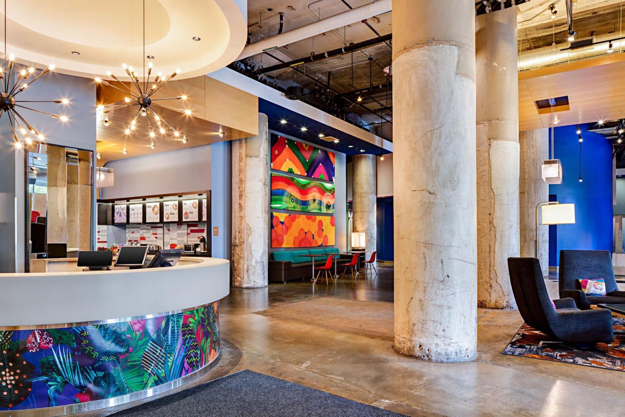 Aloft Dallas Downtown Exterior foto