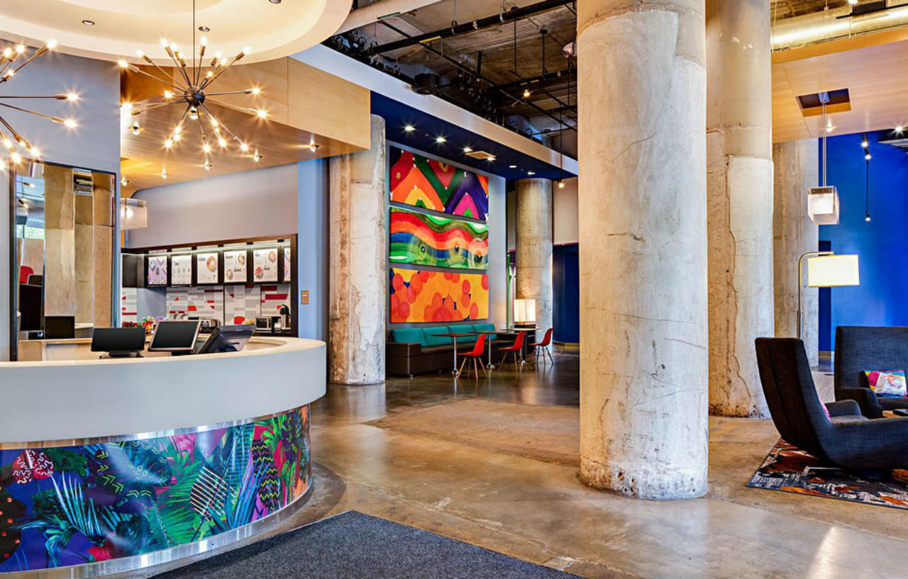 Aloft Dallas Downtown Exterior foto